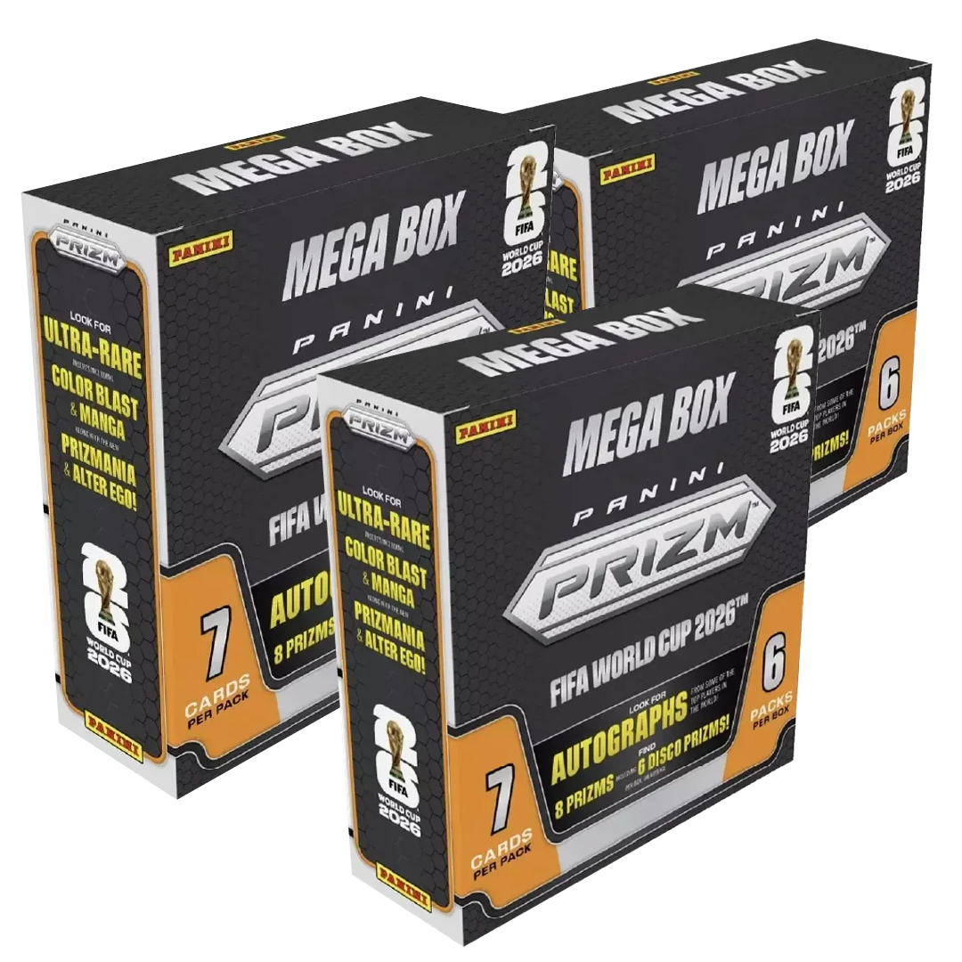 Panini PRIZM World Cup 2026 Triple Mega Box - Random Team Breaks